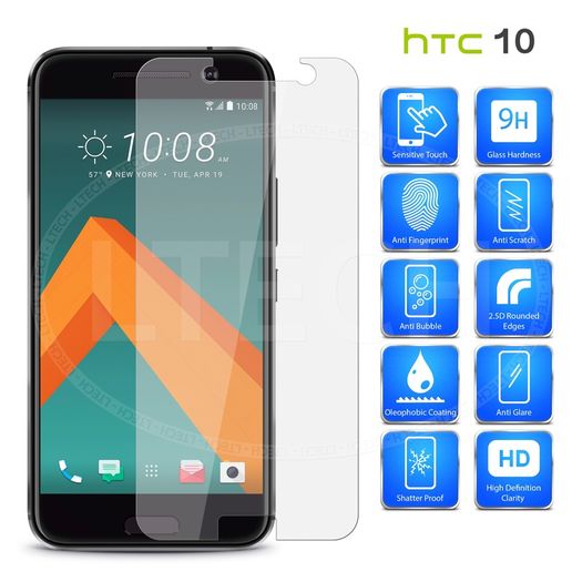 100% Genuine Tempered Glass 9H Screen Protector Real Japan Glass For HTC M10