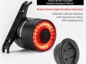 BRAND NEW Smart Bicycle Rear Light Auto Start/Stop Brake Sensing IPx6 Waterproof LED USB Rechargeable Flashlight Bike Accessories