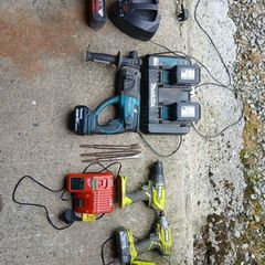 Makita, Ryobi & Bosch Power Tool Bundle!