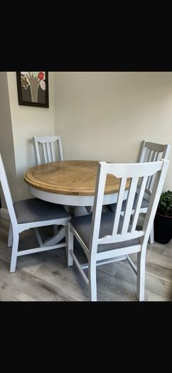 Table and chairs