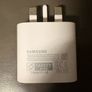 Brand new Samsung fast charger 25W plug and C type cable white colour Image 2