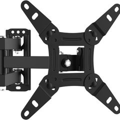 NEW SALE | GB1008-2 TV Wall Bracket for 13-43 inch TVs, TV Wall Mount for Flat & Curved TV, VESA 75x75MM to 200X200mm, up to 20KG, Tilt