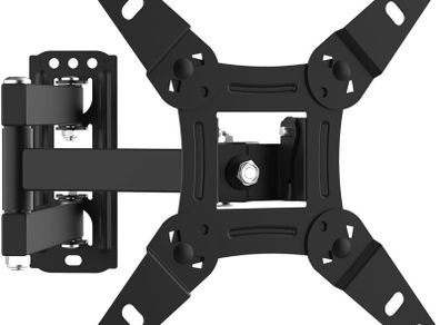 NEW SALE | GB1008-2 TV Wall Bracket for 13-43 inch TVs, TV Wall Mount for Flat & Curved TV, VESA 75x75MM to 200X200mm, up to 20KG, Tilt