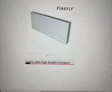 Firefly 500 by 1600 high double compact radiator