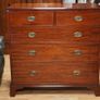 Large Victorian Mahogany Chest of Drawers Image 2