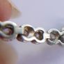 Vintage Sterling Silver 925 Round CZ Tennis Bracelet length 8" - 11,3g Image 10