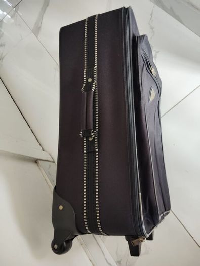 black suitcase
