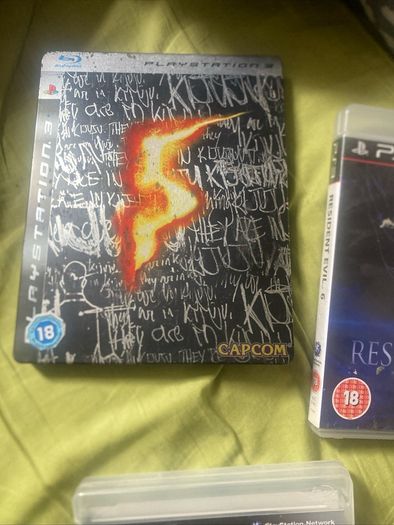 5 Games Resident Evil PS3