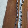 Beautiful Non-Magnetic Hematite and Pink Cat's Eye Necklace Image 2