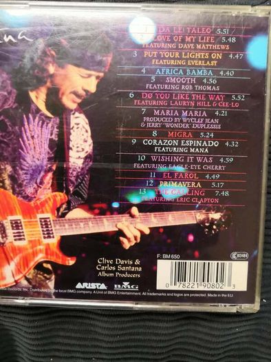 Santana - Supernatural CD