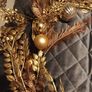 Luxury gold bauble christmas garland Image 4