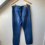 Weekend Max Mara High Rise Straight Leg Denim Jeans Blue UK12 Image 5