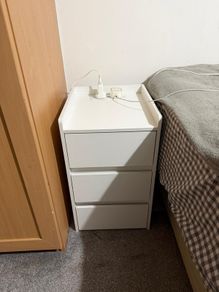 Bedside table and drawer