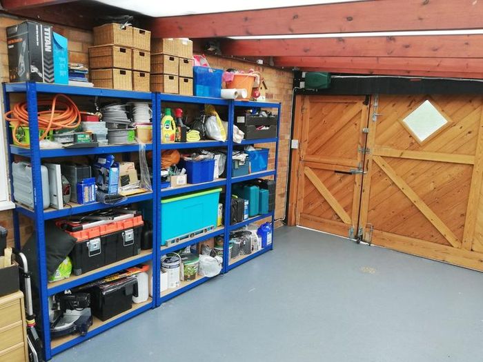 Freestanding Boltless Shelving Units Garage Shed Workshop