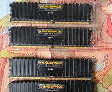 Corsair Vengeance 16GB DDR4 RAM (2 sets available, 32GB total)