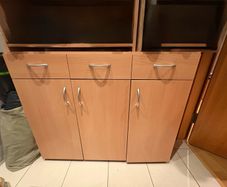 wood shoes cabinet
