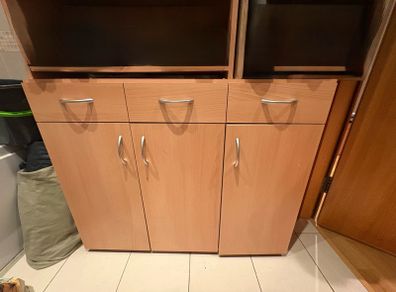 wood shoes cabinet