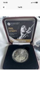 Phil Lynott Collectors Coin