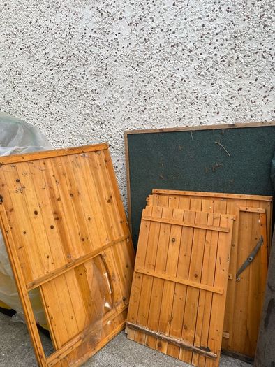Woody Flat-Roofed Dog Kennel for large dog