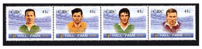 2002 Ireland GAA Hall of Fame (2nd Series) Commemorative Stamps Mint Never Hinged (MNH)