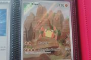 Pokemon card Klawf 217 Scarlet and Violet