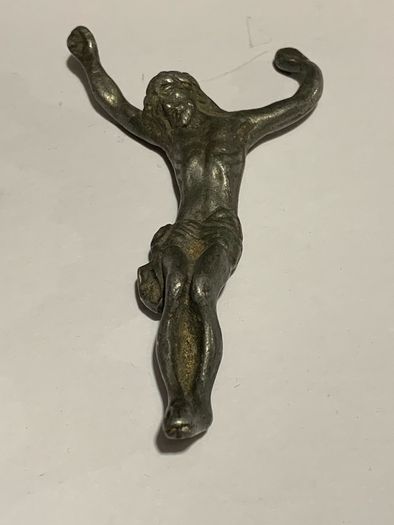 Antique Cast Metal Jesus Christ