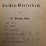 English To German And German To English Pocket Dictionary. By Dr Friedrict ROHLER RARE VINTAGE FIRST EDITION. Hardback In Fair Condition. Image 8