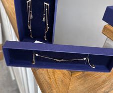 Swarovski earrings and bracelet set