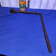 Old cast iron handle