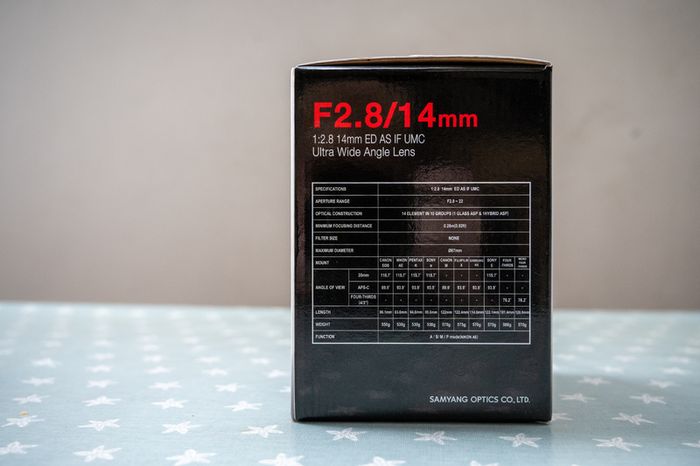 Samyang 14mm f/2.8 Nikon fit
