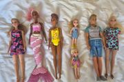 Large Barbie Summer Vacation Bundle - Boat, Pool &amp; 6 Dolls