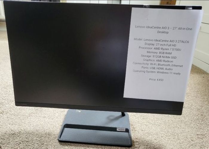 Lenovo IdeaCentre AIO 3 27 All-In-One Desktop PC