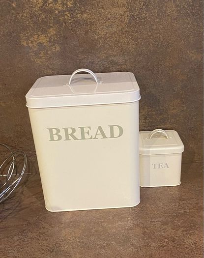 Bread Bin and Tea Canister