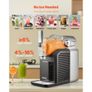 Slushie Machine, 2L No Ice Needed Slushy Machine for Home, Frozen Drink Maker with 6 Preset Programs, Margarita Machine with Self-Cleaning, Frozen Margaritas, Frappes, Milkshake, and More Image 4
