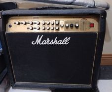 Pair of Marshall amplifiers