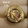 9 ct yellow gold gent's rings Image 9