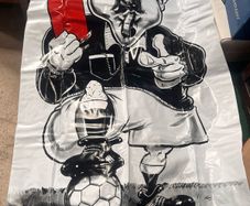 Guinness Red Card Referee inflatable