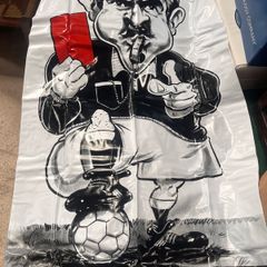 Guinness Red Card Referee inflatable