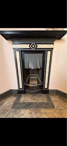Antique fireplace
