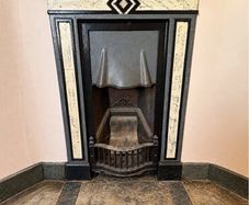 Antique fireplace