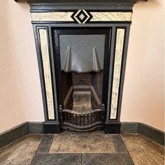 Antique fireplace