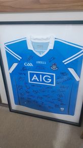 Signed & Framed 2016 All Ireland winning Dublin GAA Squad Jersey/Shirt. Football, all Ireland winners.