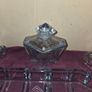 1930's Art Deco Walther and Sohne blue glass dressing table set Image 4