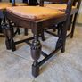 Beautiful Antique Teak Chairs x 4 Image 4