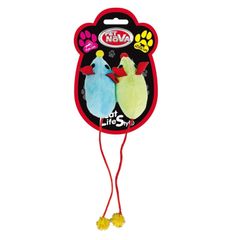 Pet Nova Cat 2 Mice Set Toy 8cm