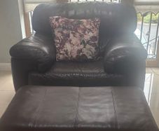 Leather armchair free to take