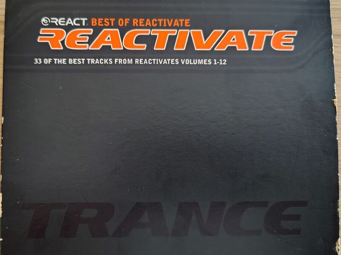 Various - Best Of Reactivate 3 x CD (2000) RARE Compilation Box Set Trance, Techno, Hard House EX+