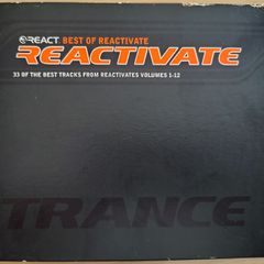 Various - Best Of Reactivate 3 x CD (2000) RARE Compilation Box Set Trance, Techno, Hard House EX+