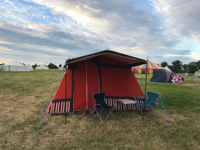 Vintage Canvas Tent