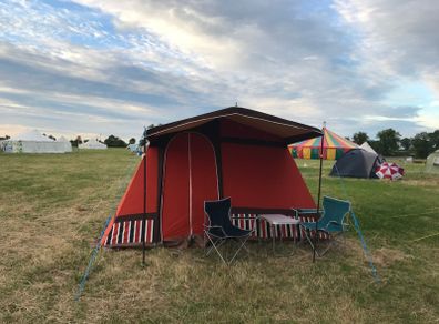 Vintage Canvas Tent